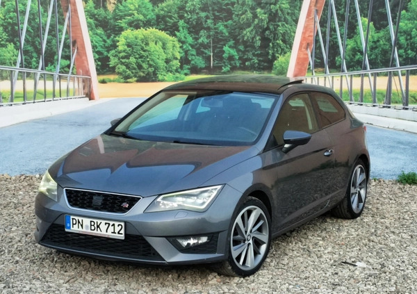 Seat Leon cena 40900 przebieg: 190000, rok produkcji 2013 z Wyrzysk małe 562